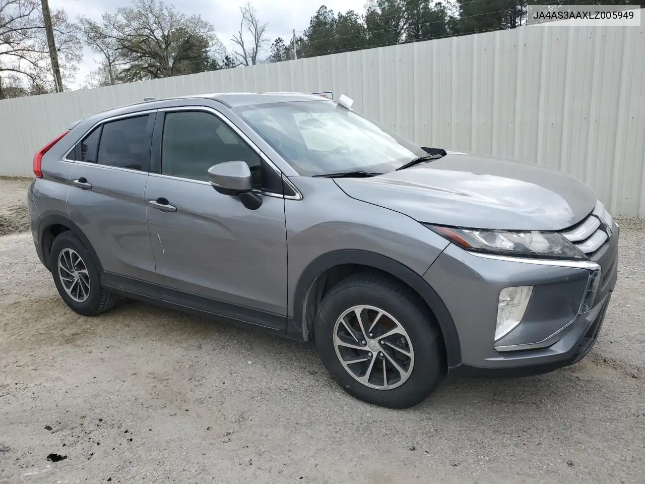 2020 Mitsubishi Eclipse Cross Es VIN: JA4AS3AAXLZ005949 Lot: 49118995