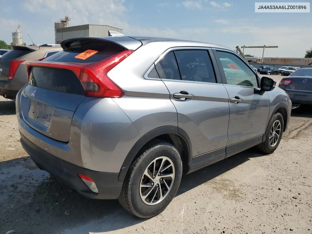 2020 Mitsubishi Eclipse Cross Es VIN: JA4AS3AA6LZ001896 Lot: 56390195