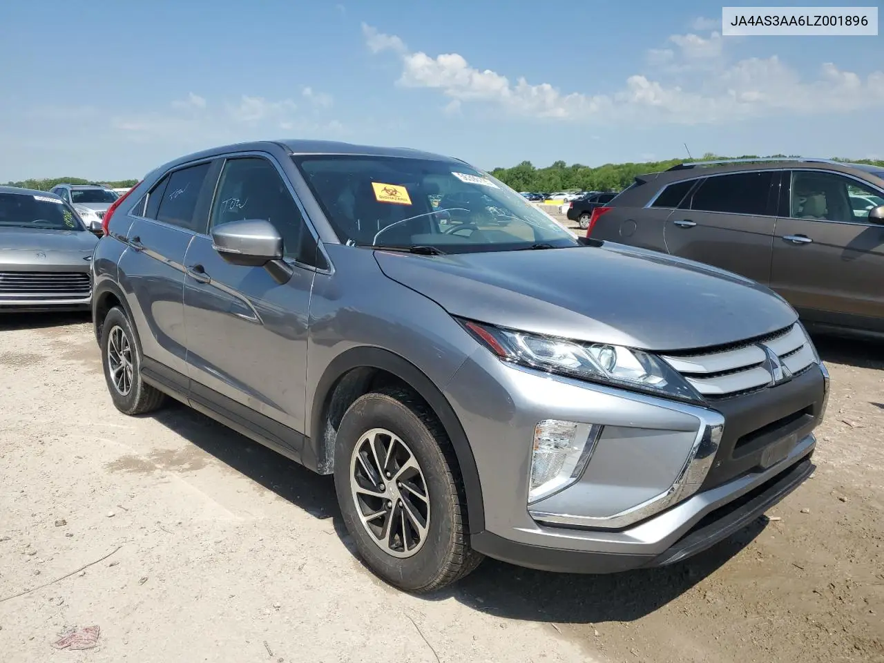 2020 Mitsubishi Eclipse Cross Es VIN: JA4AS3AA6LZ001896 Lot: 56390195