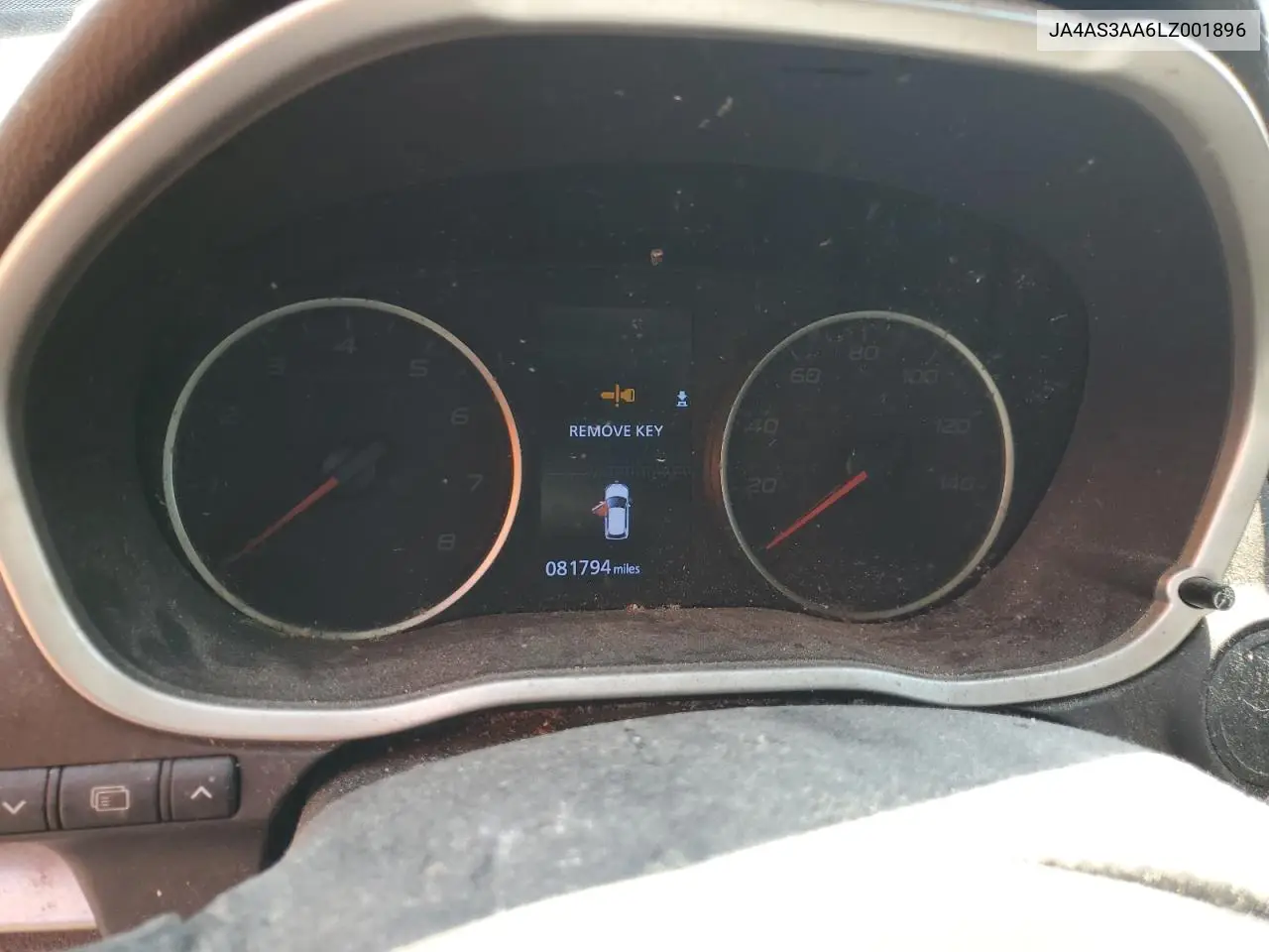 2020 Mitsubishi Eclipse Cross Es VIN: JA4AS3AA6LZ001896 Lot: 56390195