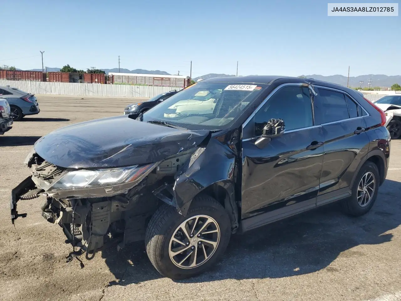 2020 Mitsubishi Eclipse Cross Es VIN: JA4AS3AA8LZ012785 Lot: 56424515