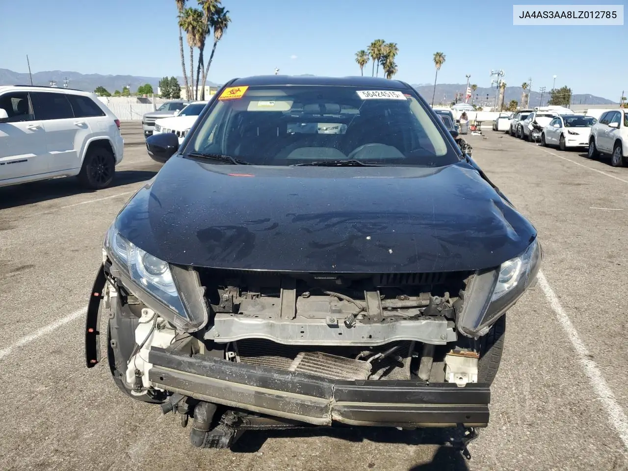 2020 Mitsubishi Eclipse Cross Es VIN: JA4AS3AA8LZ012785 Lot: 56424515