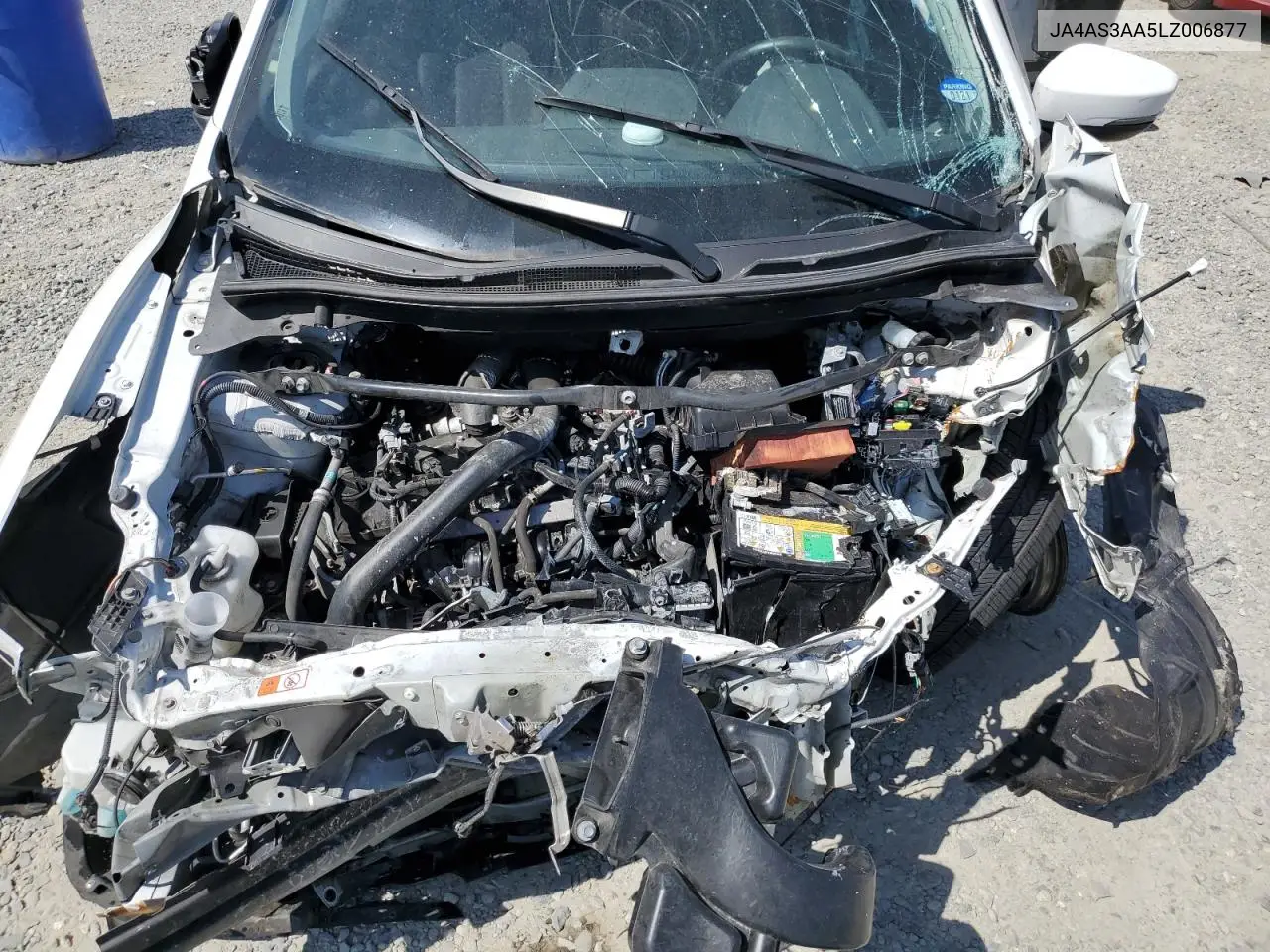 2020 Mitsubishi Eclipse Cross Es VIN: JA4AS3AA5LZ006877 Lot: 56543935