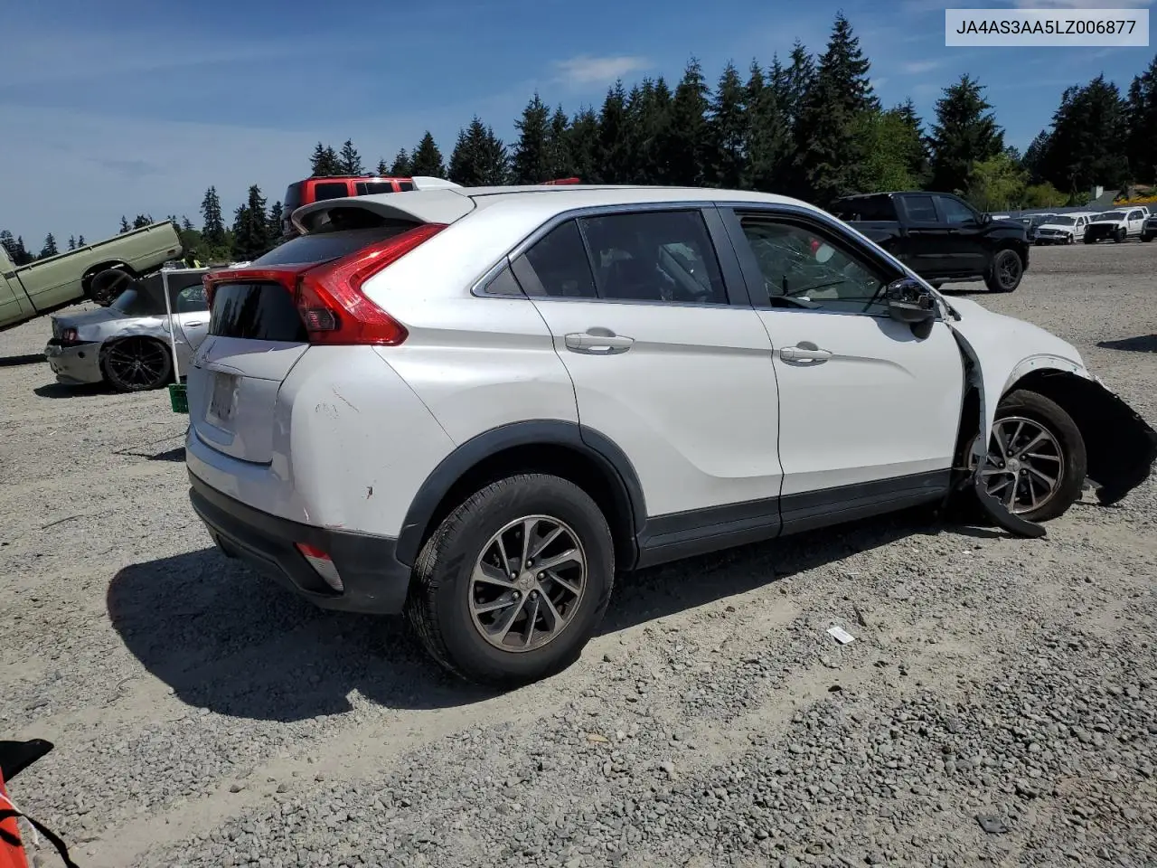 2020 Mitsubishi Eclipse Cross Es VIN: JA4AS3AA5LZ006877 Lot: 56543935