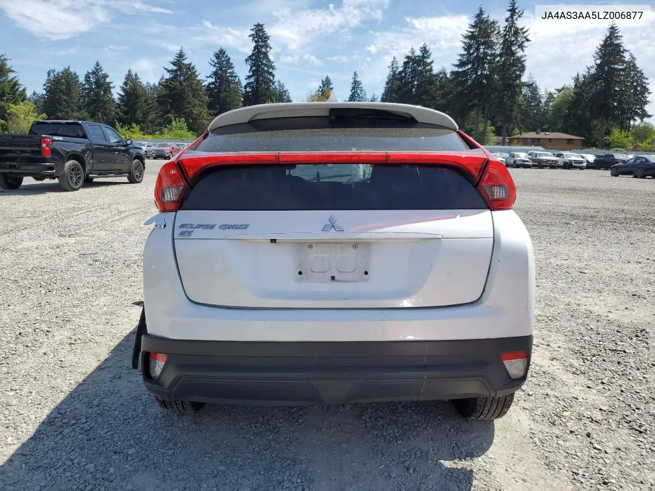 2020 Mitsubishi Eclipse Cross Es VIN: JA4AS3AA5LZ006877 Lot: 56543935