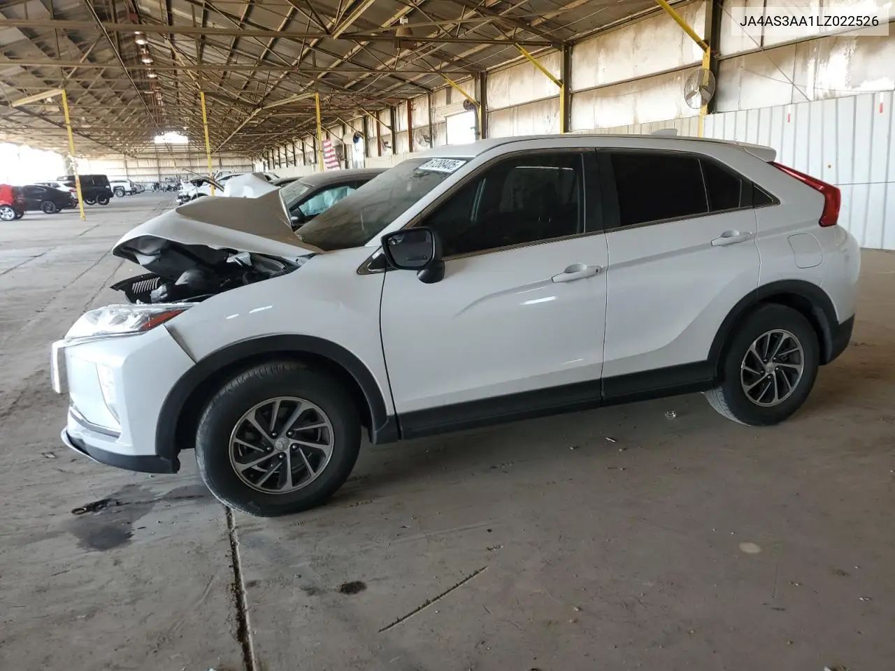 2020 Mitsubishi Eclipse Cross Es VIN: JA4AS3AA1LZ022526 Lot: 61288405