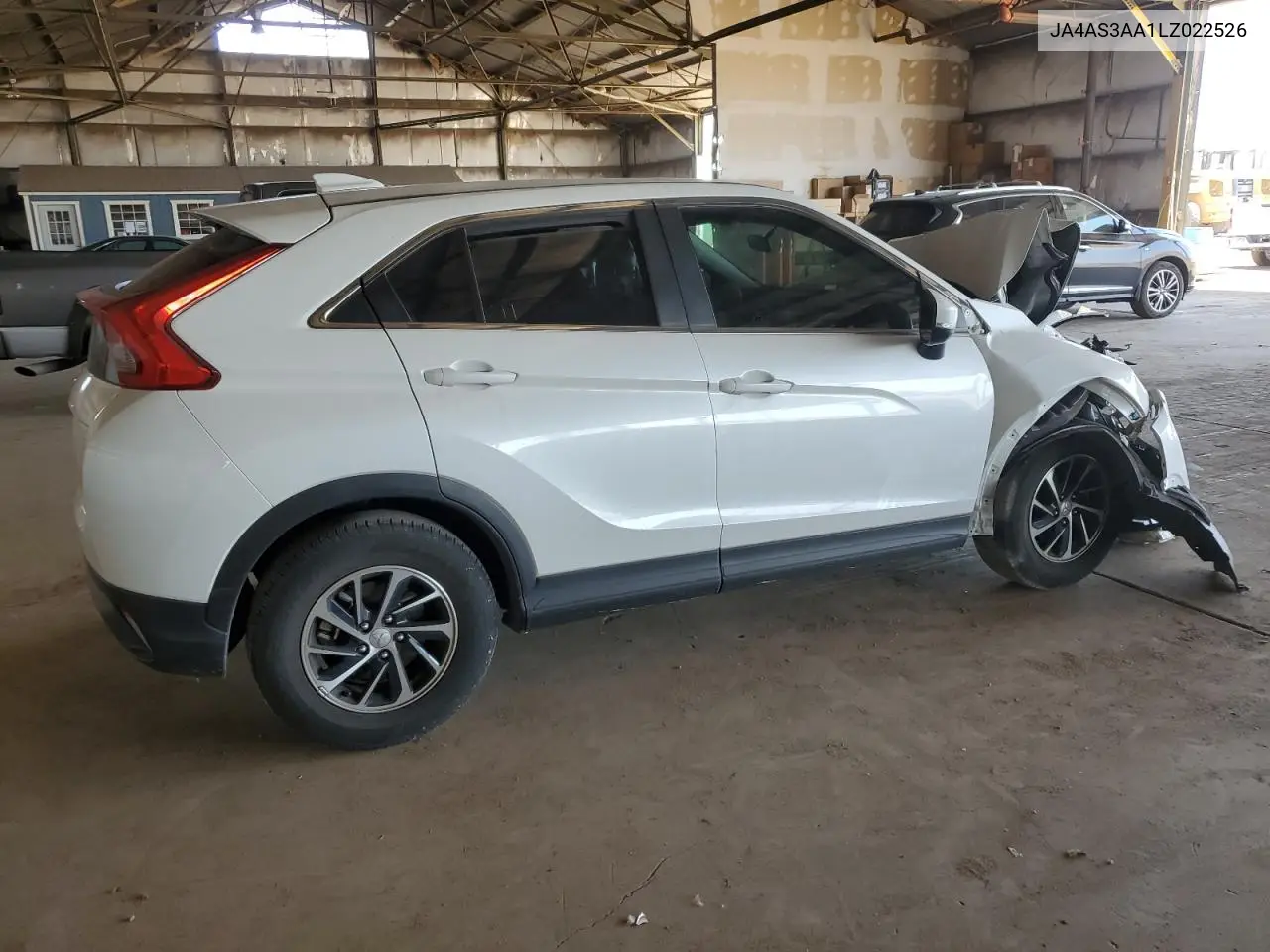 2020 Mitsubishi Eclipse Cross Es VIN: JA4AS3AA1LZ022526 Lot: 61288405