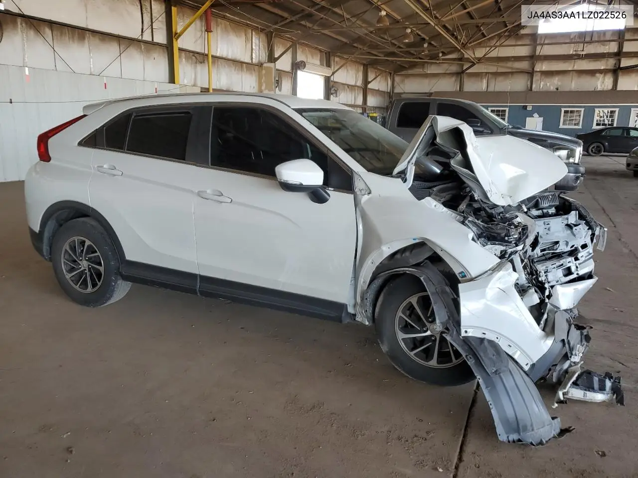 2020 Mitsubishi Eclipse Cross Es VIN: JA4AS3AA1LZ022526 Lot: 61288405
