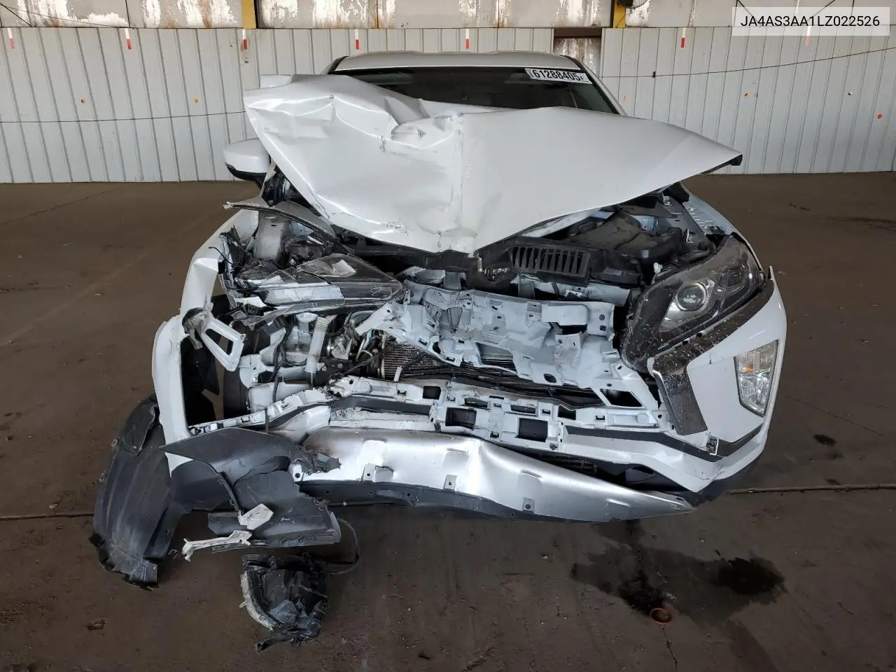 2020 Mitsubishi Eclipse Cross Es VIN: JA4AS3AA1LZ022526 Lot: 61288405