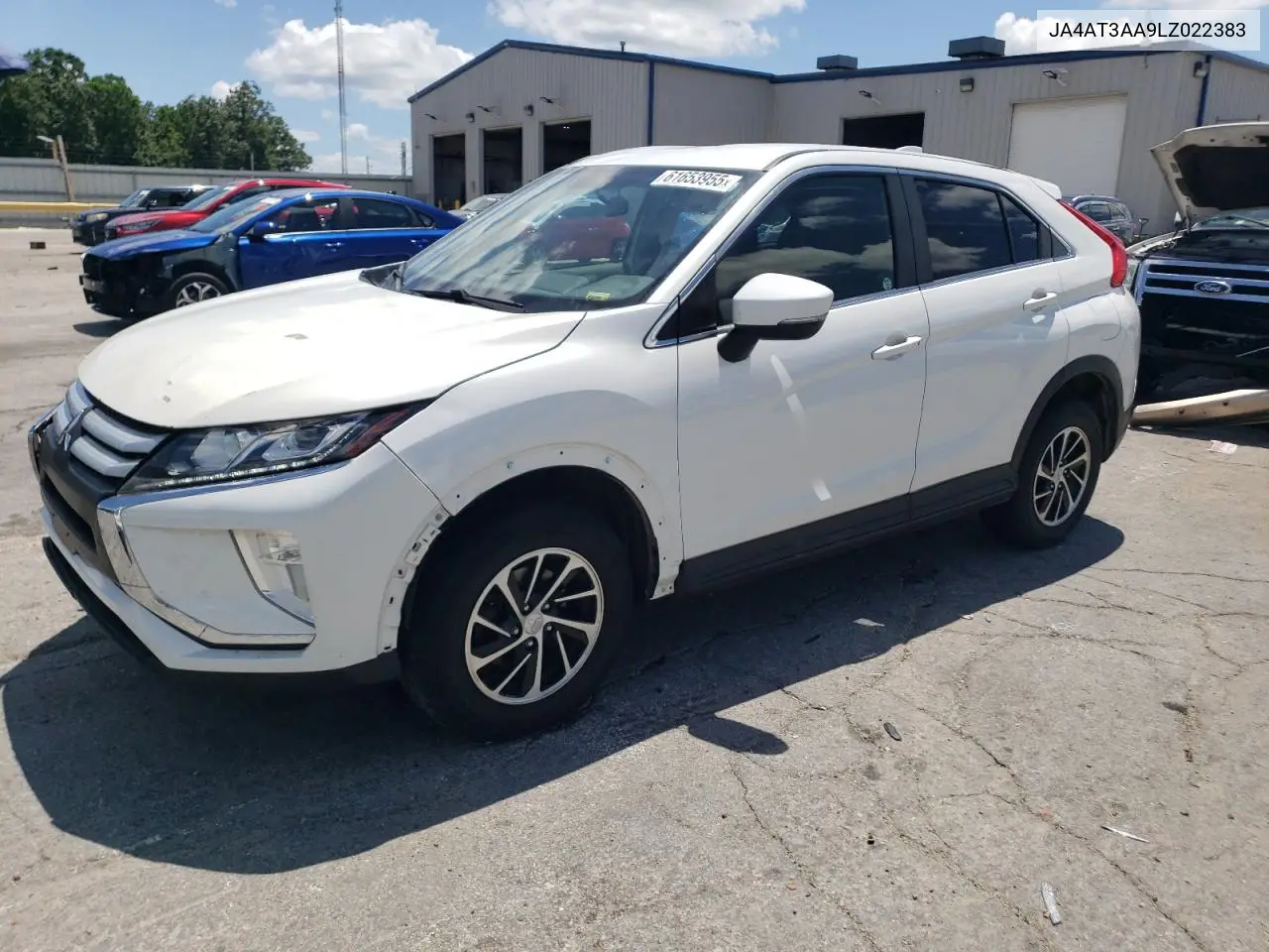 2020 Mitsubishi Eclipse Cross Es VIN: JA4AT3AA9LZ022383 Lot: 61653955