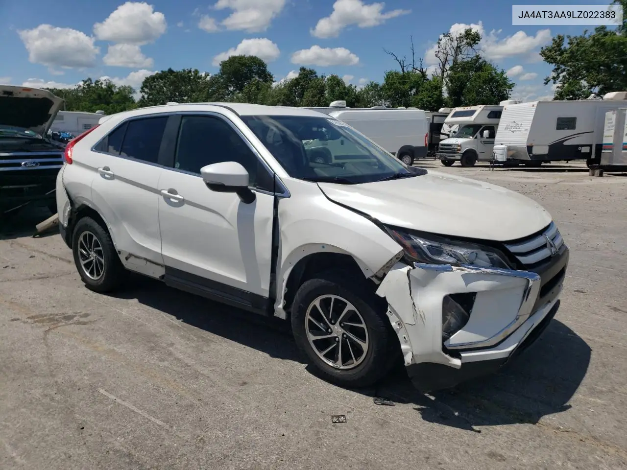 2020 Mitsubishi Eclipse Cross Es VIN: JA4AT3AA9LZ022383 Lot: 61653955