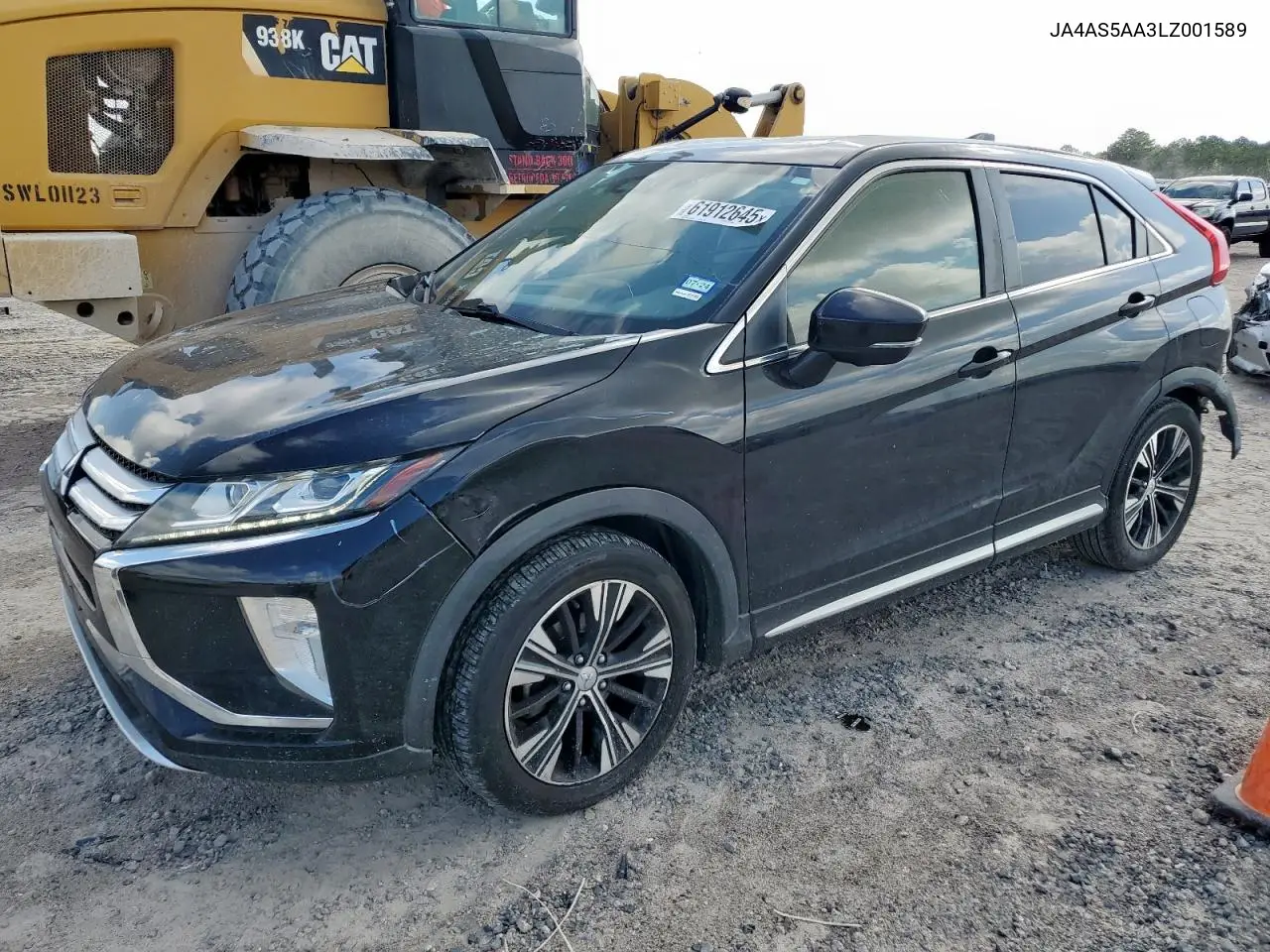 2020 Mitsubishi Eclipse Cross VIN: JA4AS5AA3LZ001589 Lot: 61912645