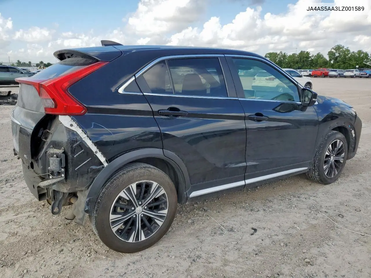 2020 Mitsubishi Eclipse Cross VIN: JA4AS5AA3LZ001589 Lot: 61912645