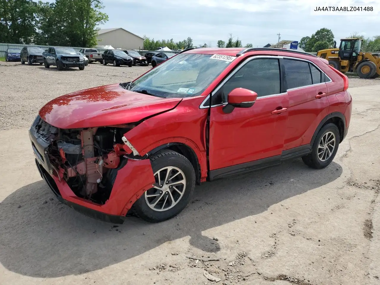 2020 Mitsubishi Eclipse Cross Es VIN: JA4AT3AA8LZ041488 Lot: 62351295