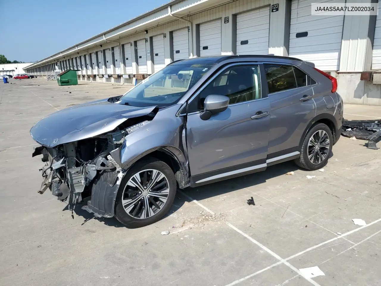 2020 Mitsubishi Eclipse Cross VIN: JA4AS5AA7LZ002034 Lot: 62542355
