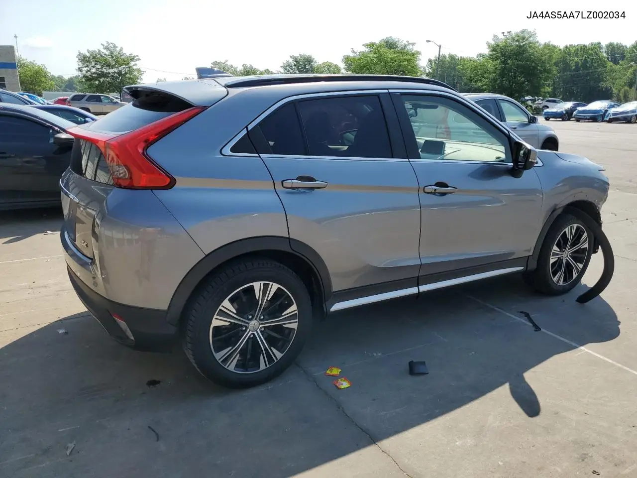 2020 Mitsubishi Eclipse Cross VIN: JA4AS5AA7LZ002034 Lot: 62542355