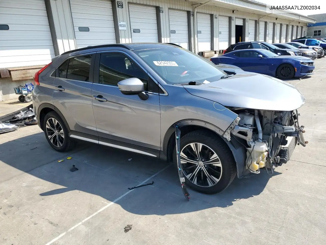 2020 Mitsubishi Eclipse Cross VIN: JA4AS5AA7LZ002034 Lot: 62542355