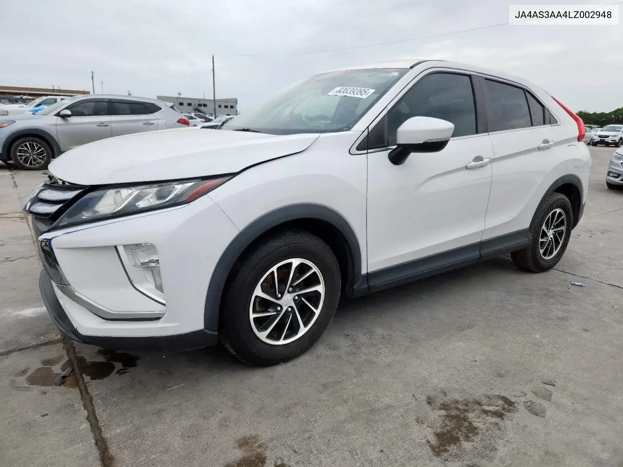 2020 Mitsubishi Eclipse Cross Es VIN: JA4AS3AA4LZ002948 Lot: 63639395