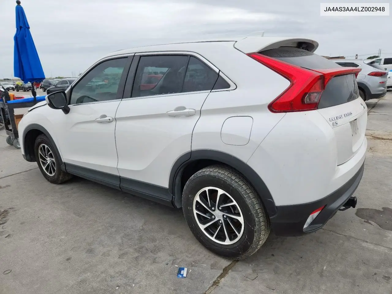 2020 Mitsubishi Eclipse Cross Es VIN: JA4AS3AA4LZ002948 Lot: 63639395