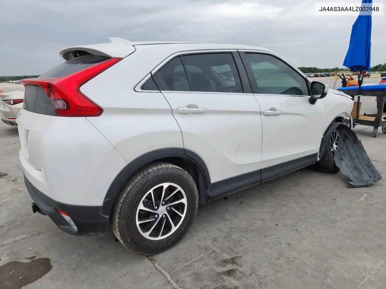 2020 Mitsubishi Eclipse Cross Es VIN: JA4AS3AA4LZ002948 Lot: 63639395