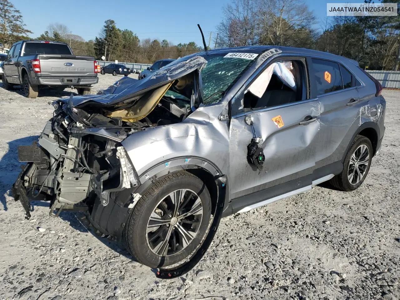 2022 Mitsubishi Eclipse Cross Se VIN: JA4ATWAA1NZ054541 Lot: 46412175