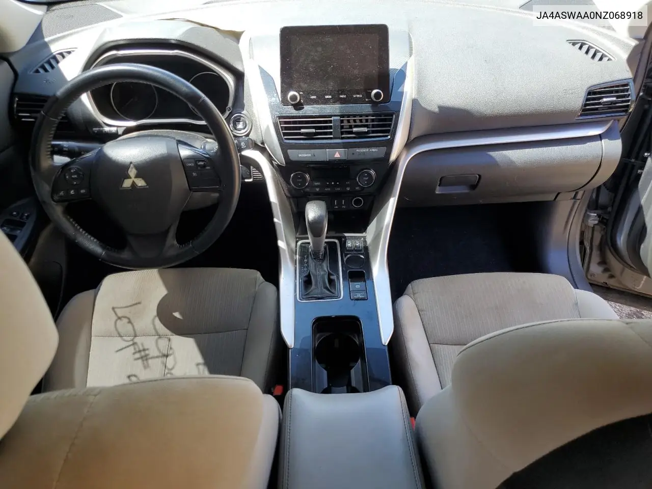 2022 Mitsubishi Eclipse Cross Se VIN: JA4ASWAA0NZ068918 Lot: 54746805