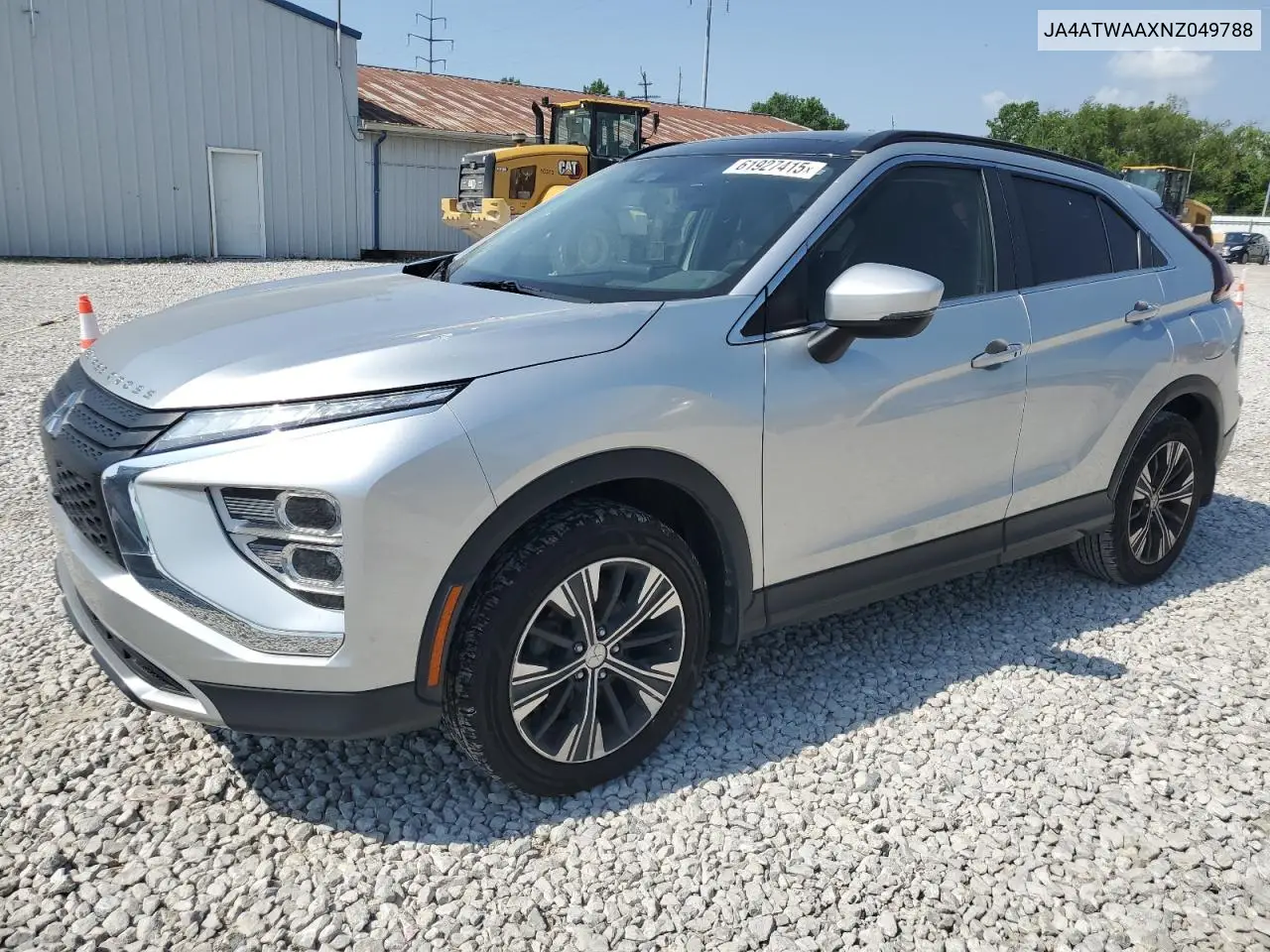 2022 Mitsubishi Eclipse Cross Se VIN: JA4ATWAAXNZ049788 Lot: 61927415