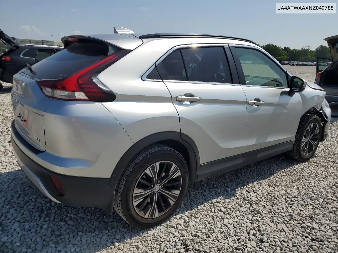 2022 Mitsubishi Eclipse Cross Se VIN: JA4ATWAAXNZ049788 Lot: 61927415