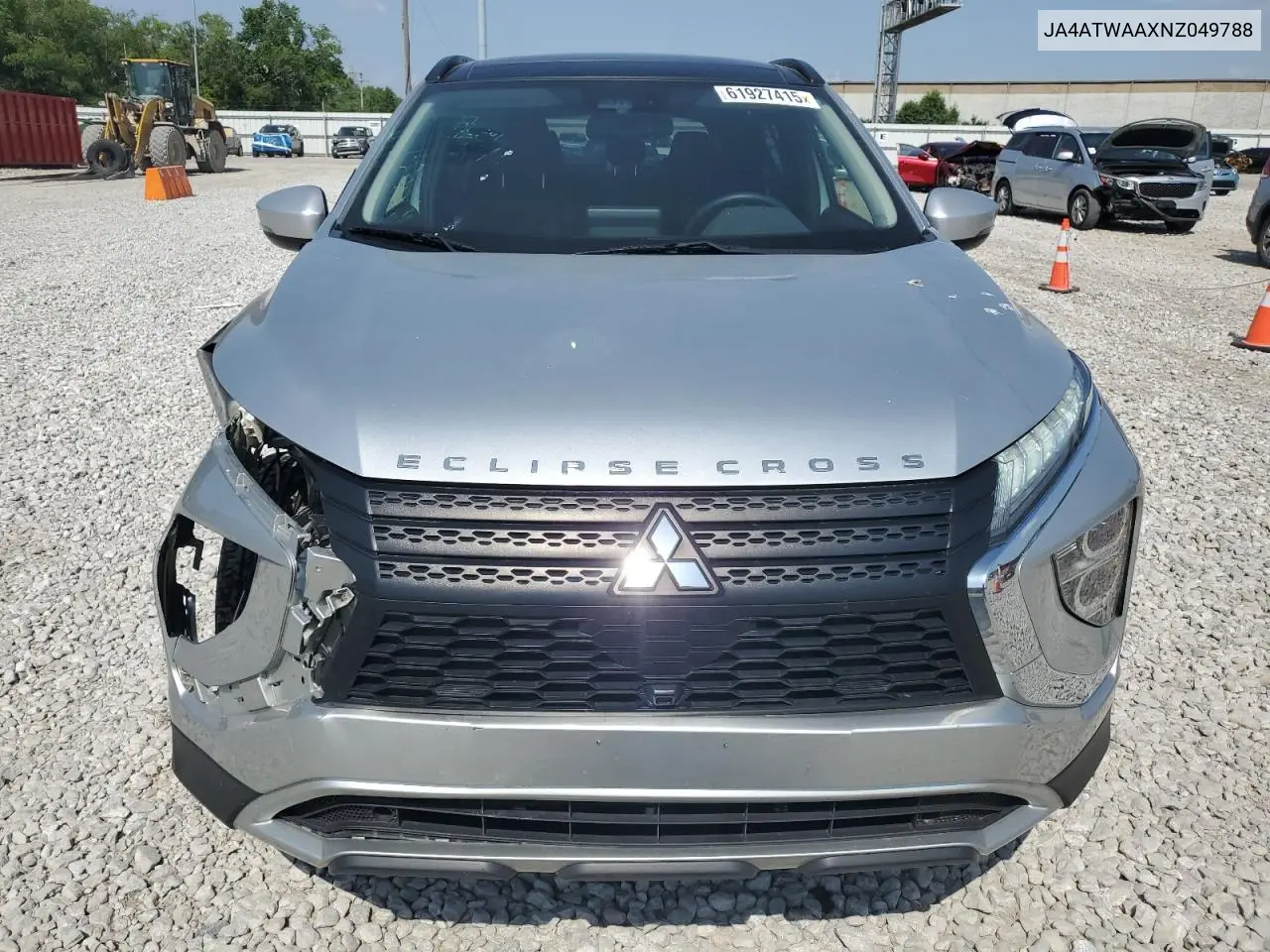 2022 Mitsubishi Eclipse Cross Se VIN: JA4ATWAAXNZ049788 Lot: 61927415