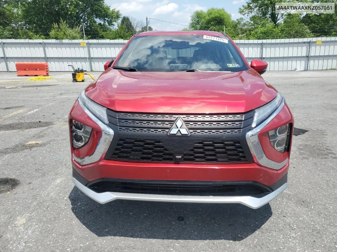 2022 Mitsubishi Eclipse Cross Se VIN: JA4ATWAAXNZ057051 Lot: 62271375