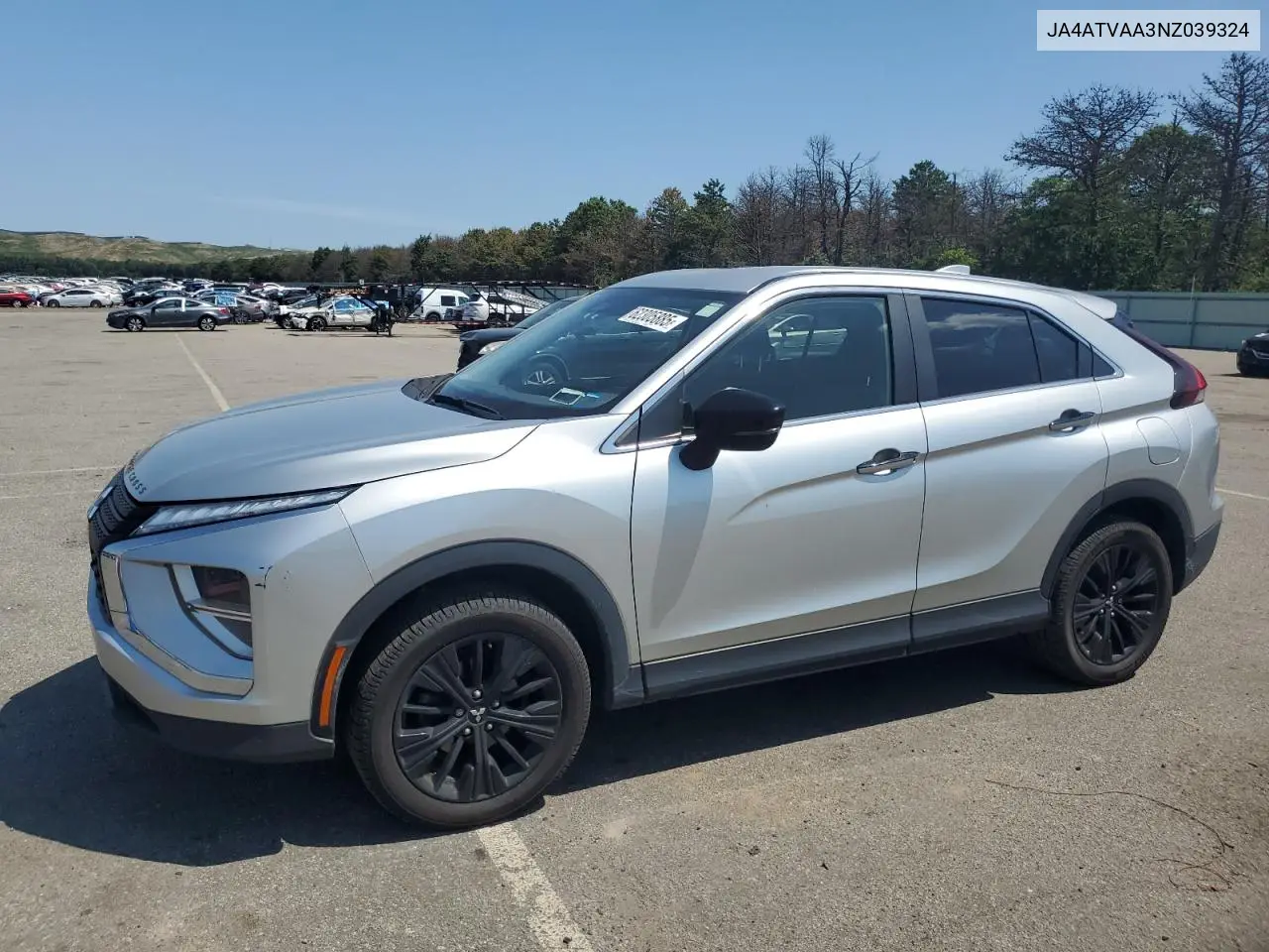 2022 Mitsubishi Eclipse Cross Le VIN: JA4ATVAA3NZ039324 Lot: 62305885