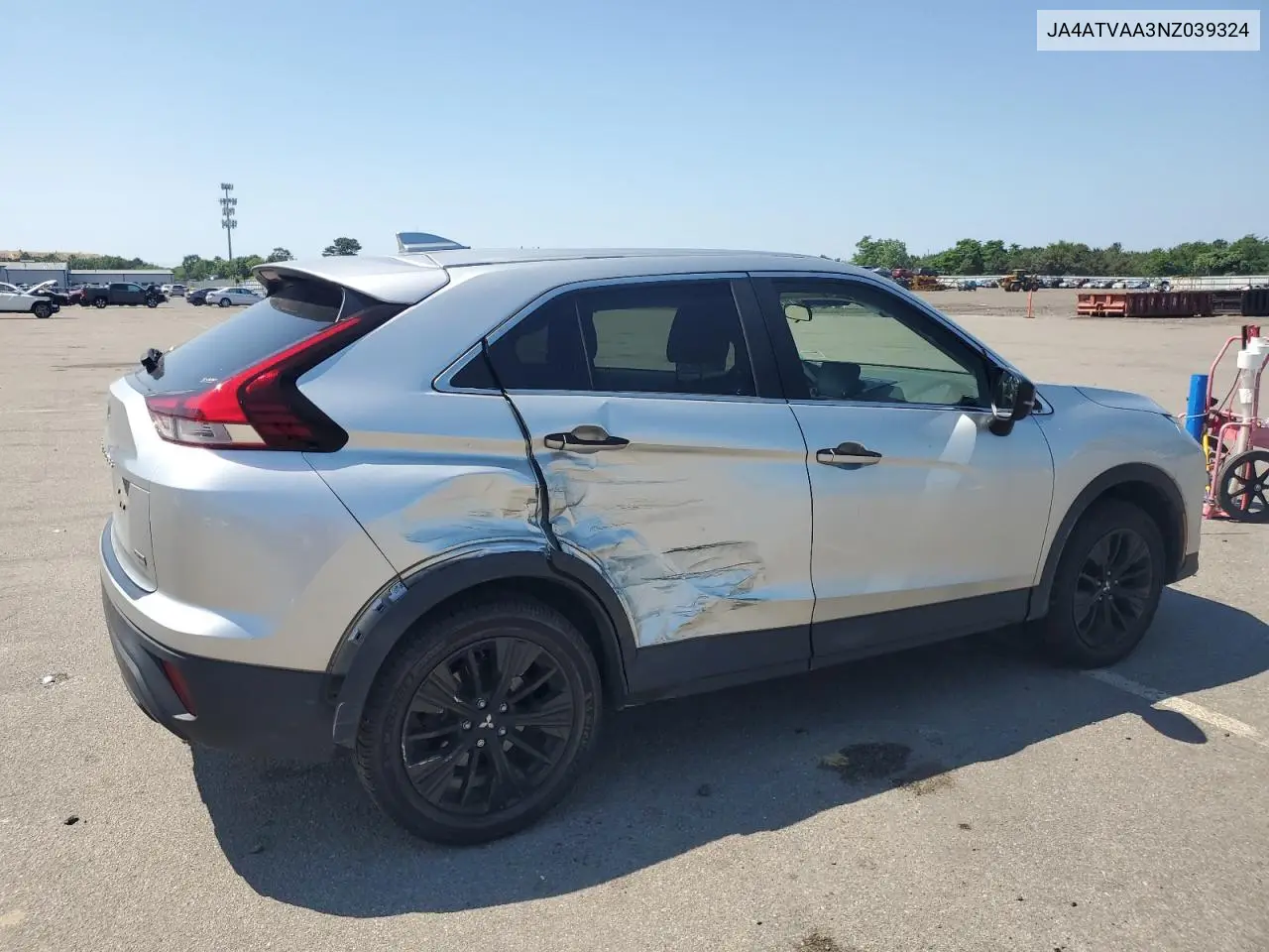 2022 Mitsubishi Eclipse Cross Le VIN: JA4ATVAA3NZ039324 Lot: 62305885