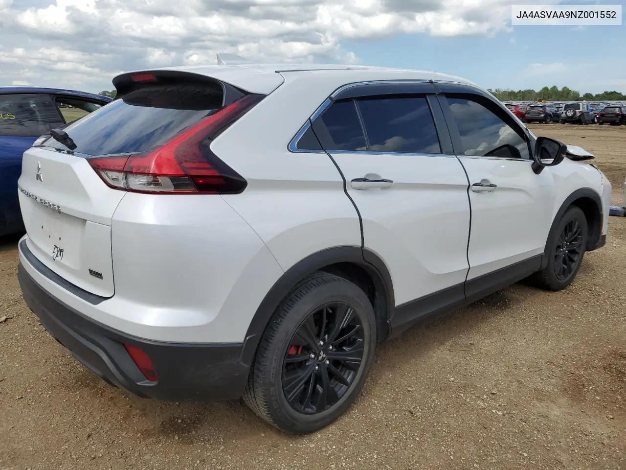 2022 Mitsubishi Eclipse Cross Le VIN: JA4ASVAA9NZ001552 Lot: 62358435