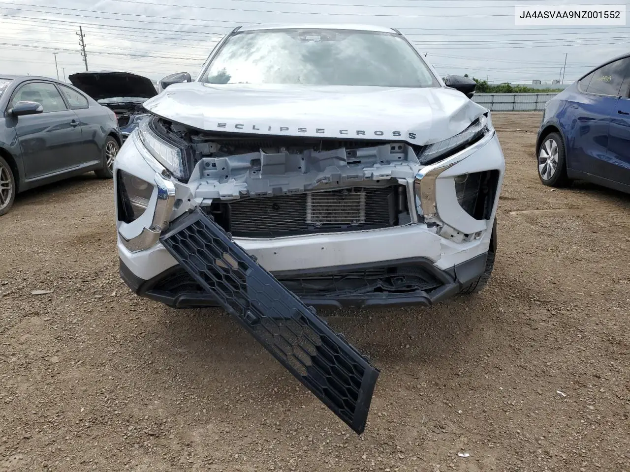 2022 Mitsubishi Eclipse Cross Le VIN: JA4ASVAA9NZ001552 Lot: 62358435