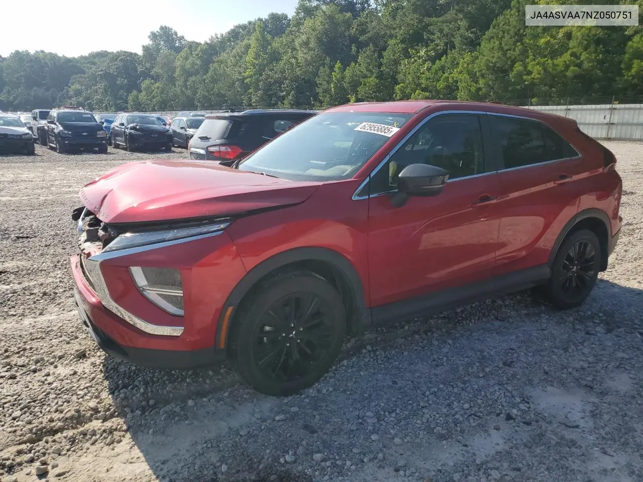 2022 Mitsubishi Eclipse Cross Le VIN: JA4ASVAA7NZ050751 Lot: 62955885
