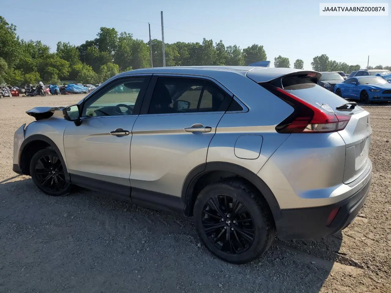 2022 Mitsubishi Eclipse Cross Le VIN: JA4ATVAA8NZ000874 Lot: 62994145