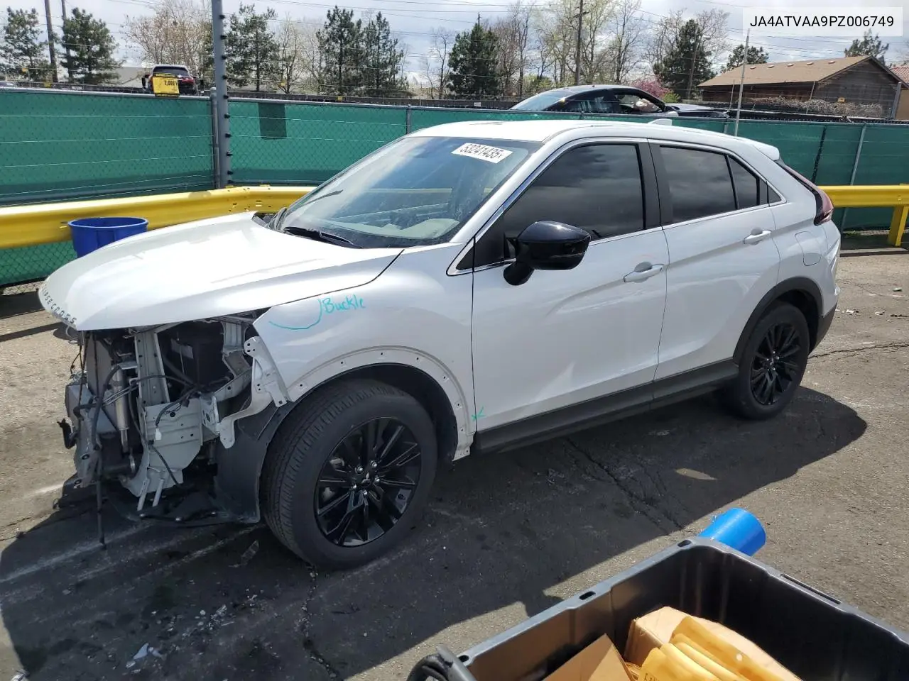 2023 Mitsubishi Eclipse Cross Le VIN: JA4ATVAA9PZ006749 Lot: 53241435
