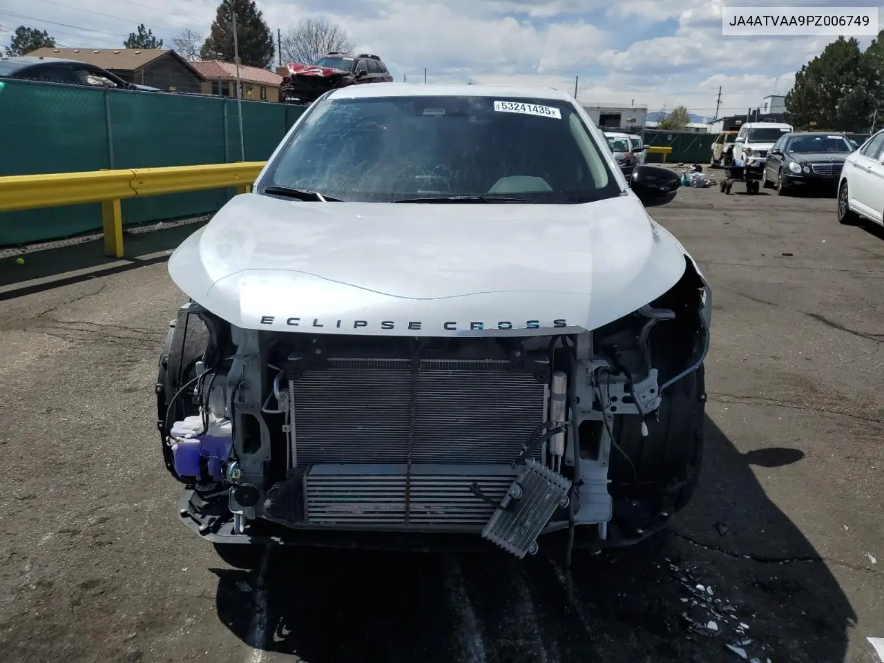 2023 Mitsubishi Eclipse Cross Le VIN: JA4ATVAA9PZ006749 Lot: 53241435