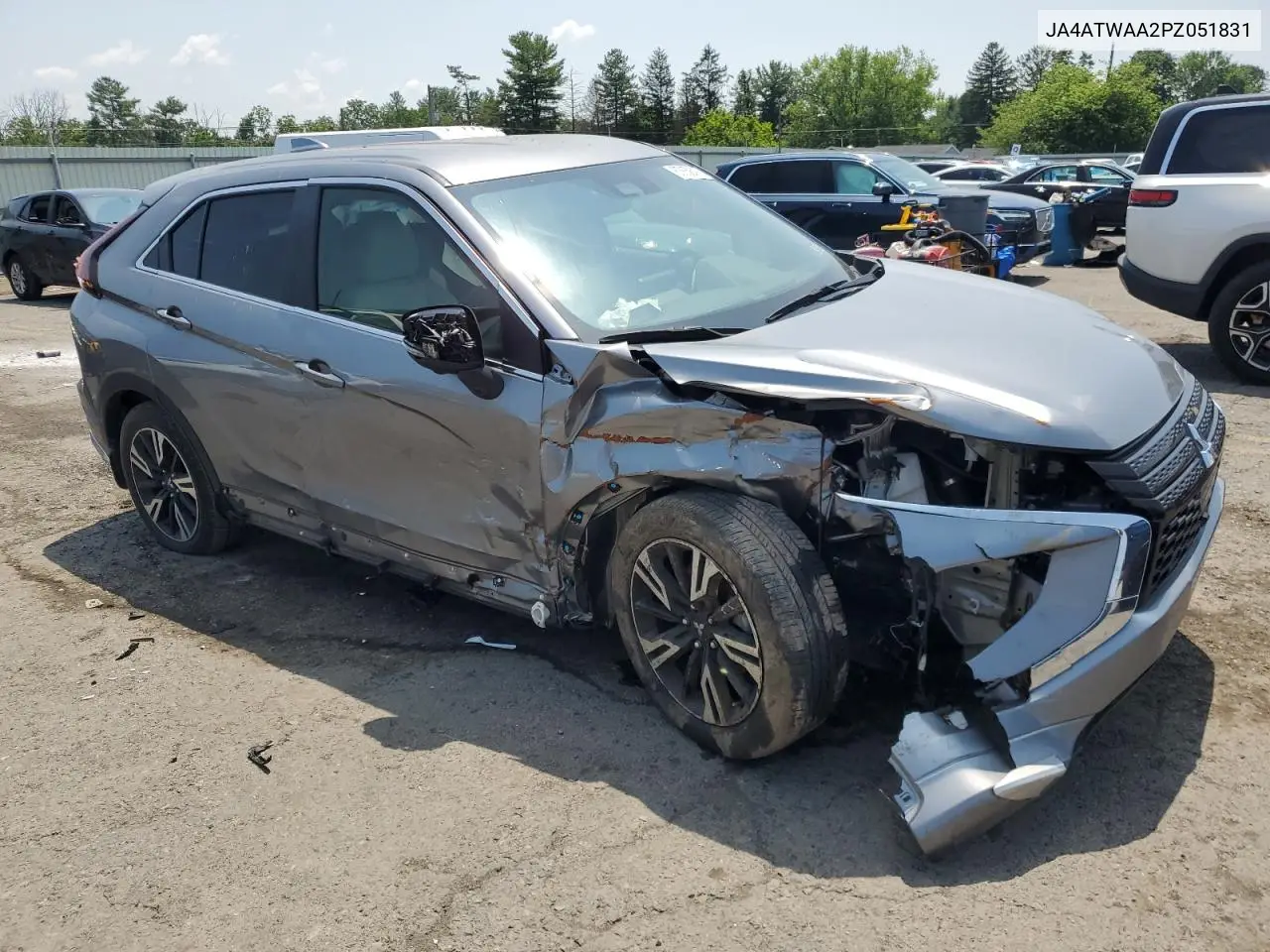 2023 Mitsubishi Eclipse Cross Se VIN: JA4ATWAA2PZ051831 Lot: 63638935