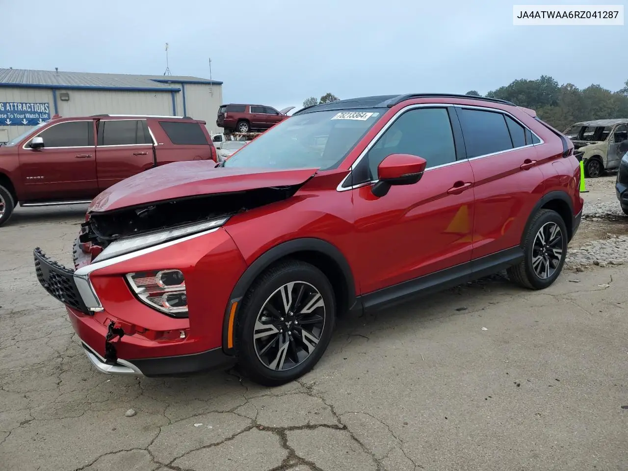 2024 Mitsubishi Eclipse Cross Se VIN: JA4ATWAA6RZ041287 Lot: 52700725