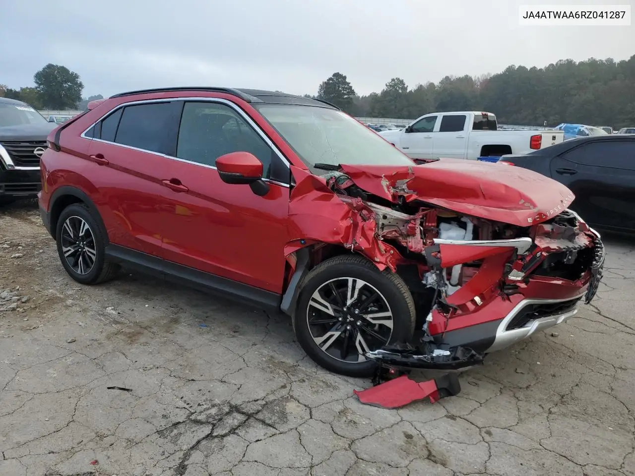 2024 Mitsubishi Eclipse Cross Se VIN: JA4ATWAA6RZ041287 Lot: 52700725