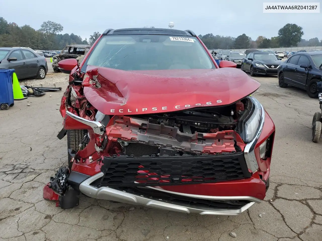 2024 Mitsubishi Eclipse Cross Se VIN: JA4ATWAA6RZ041287 Lot: 52700725