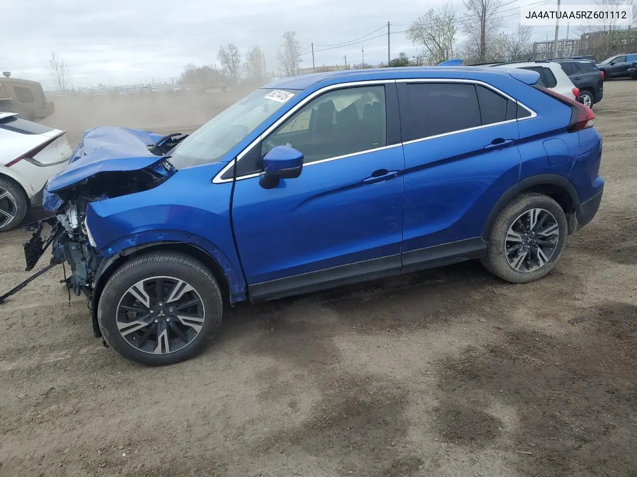2024 Mitsubishi Eclipse Cross Es VIN: JA4ATUAA5RZ601112 Lot: 56214415