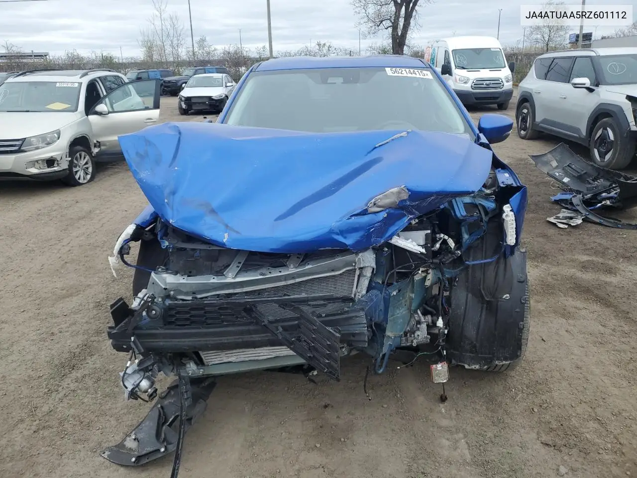 2024 Mitsubishi Eclipse Cross Es VIN: JA4ATUAA5RZ601112 Lot: 56214415