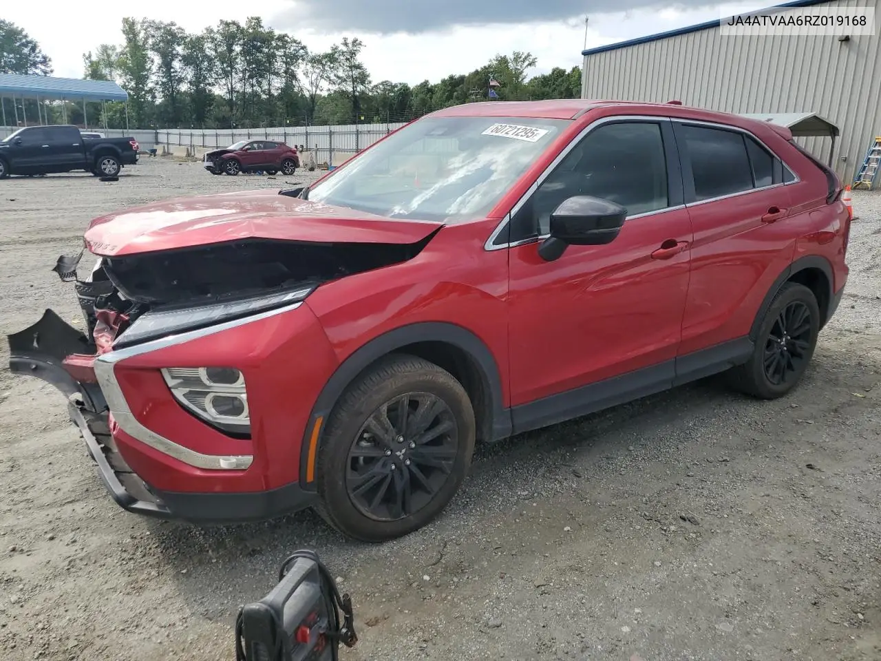 2024 Mitsubishi Eclipse Cross Le VIN: JA4ATVAA6RZ019168 Lot: 60721295