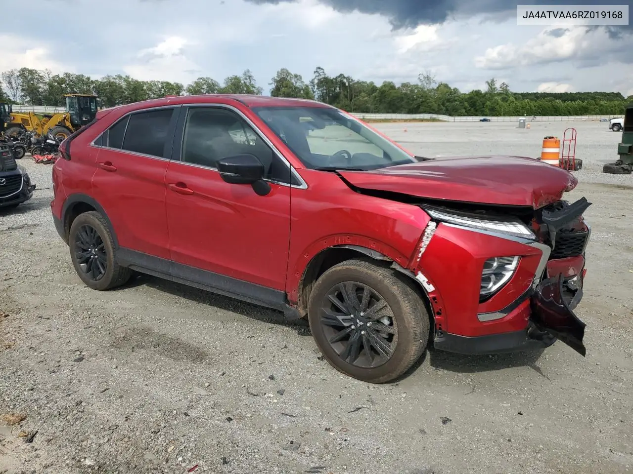2024 Mitsubishi Eclipse Cross Le VIN: JA4ATVAA6RZ019168 Lot: 60721295