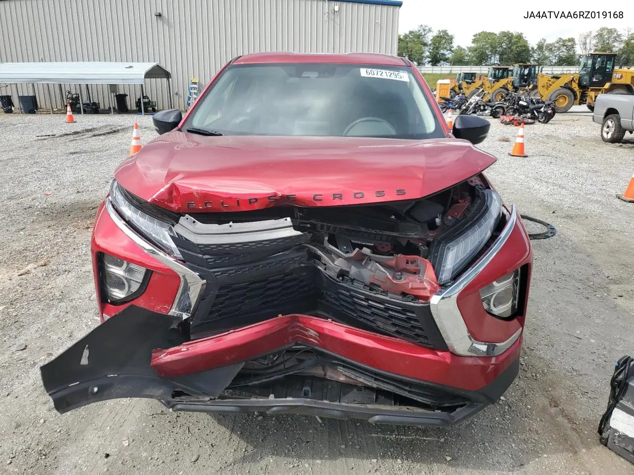 2024 Mitsubishi Eclipse Cross Le VIN: JA4ATVAA6RZ019168 Lot: 60721295