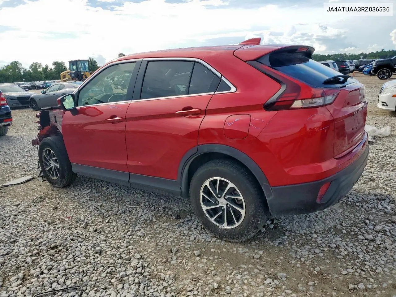 2024 Mitsubishi Eclipse Cross Es VIN: JA4ATUAA3RZ036536 Lot: 61653775