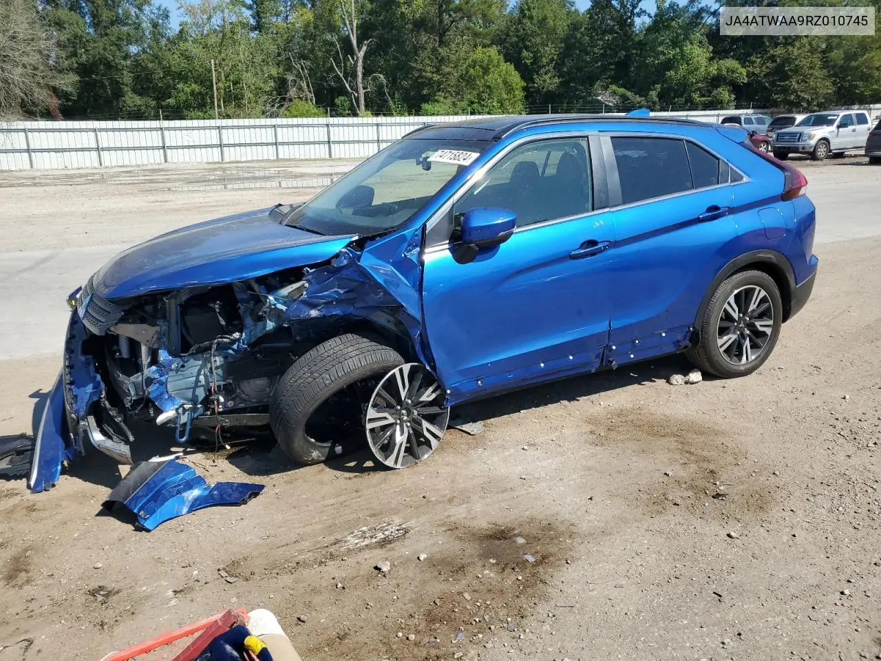 2024 Mitsubishi Eclipse Cross Se VIN: JA4ATWAA9RZ010745 Lot: 74715824