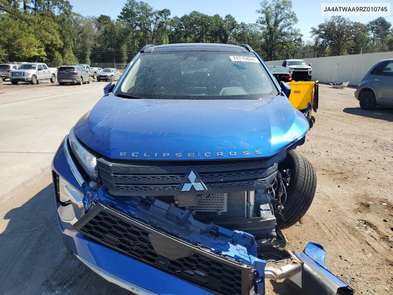 2024 Mitsubishi Eclipse Cross Se VIN: JA4ATWAA9RZ010745 Lot: 74715824